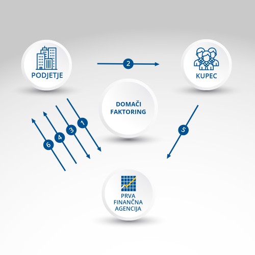 Potek za domači faktoring - Prva finančna agencija
