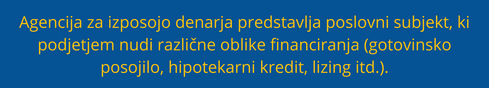 Agencija za izposojo denarja agencija-za-izposojo-denarja